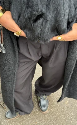 Clearance Loafers - Rudder-X - Leather Black Loafers & Ballerinaer