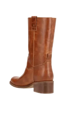 New Støvler - Martina - Leather Cognac Støvler