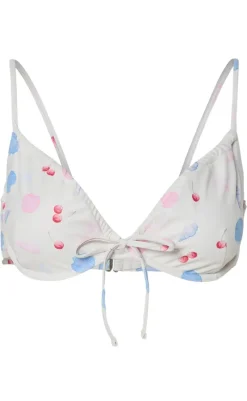 Sale Bikini Overdel - Lippa - Cloud Dancer/Doodle Badetøj