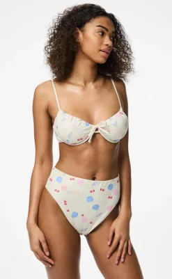 Sale Bikini Overdel - Lippa - Cloud Dancer/Doodle Badetøj