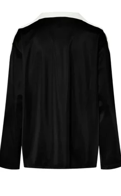 Best Bluse - Grace - Black/Bright White Bluser