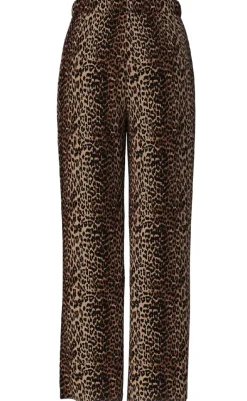 New Bukser - Flora - Black Leo Bukser & Jeans