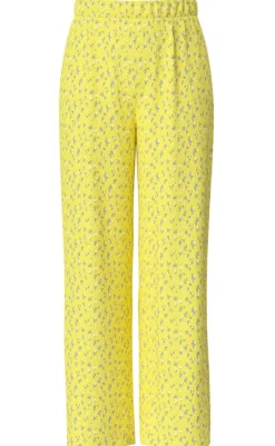 Best Bukser - Flora - Pale Banana/Small Flower Bukser & Jeans