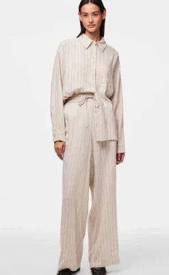 Bukser - Pia - Birch/Black Bukser & Jeans