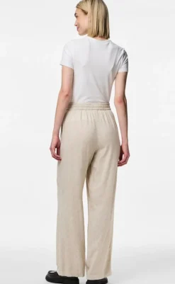 Bukser - Pia - Birch/Melange Bukser & Jeans