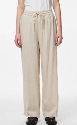 Bukser - Pia - Birch/Melange Bukser & Jeans