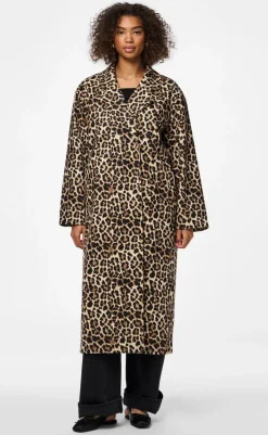 Sale Frakke - Savannah Long - Black/Leo Jakker & Frakker|Alt Overtøj