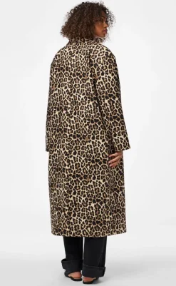 Sale Frakke - Savannah Long - Black/Leo Jakker & Frakker|Alt Overtøj