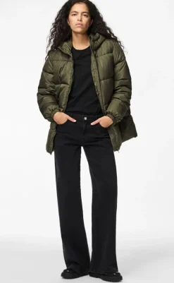 Clearance Jakke - Maddie  Puffer - Forest Night Jakker & Frakker|Alt Overtøj