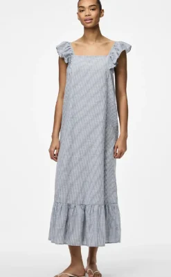 Best Kjole - Apia - Coronet Blue/Bright White Kjoler