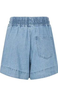Online Shorts - Flora - Light Blue Denim Shorts
