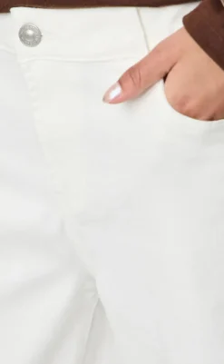 Shorts - Salume - Bright White Shorts