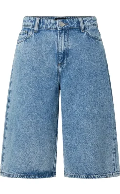 Discount Shorts - Sky - Medium Blue Denim Shorts