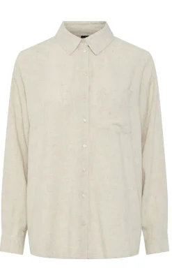 Best Skjorte - Pia - Birch/Melange Skjorter