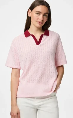 Best Top - Alysia - Pink Tulle/Rhubarb T-shirts & Toppe