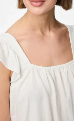 Online Top - Pia - Bright White T-shirts & Toppe