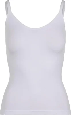Online Top - Plain - White T-shirts & Toppe