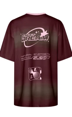 Sale T-Shirt - Dalula - Tawny Port/Chicory Coffee T-shirts & Toppe