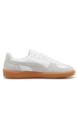Online Sneakers - Palermo - White-Glacial Gray-Gum Sneakers