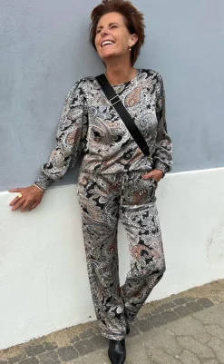 Discount Bluse - Chili - Paisley Night Bluser