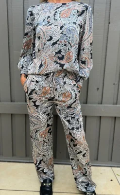 Discount Bluse - Chili - Paisley Night Bluser