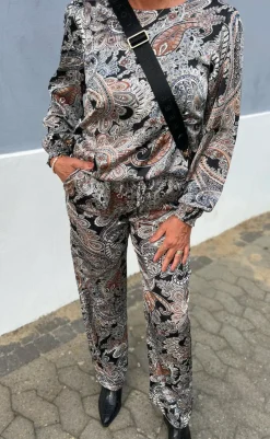 Discount Bluse - Chili - Paisley Night Bluser