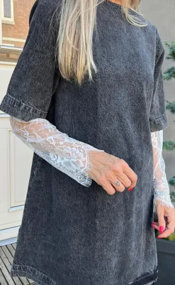 Hot Bluse - Lissa Lace - White Bluser