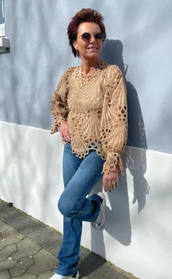 Best Bluse - Tanna - Camel Bluser