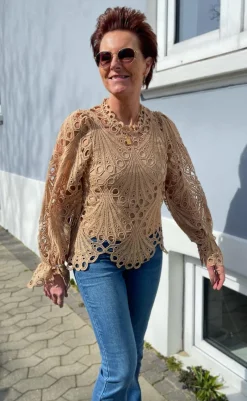 Best Bluse - Tanna - Camel Bluser