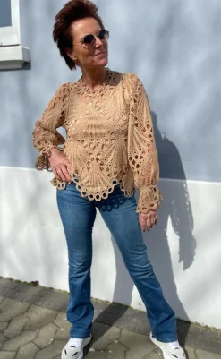 Best Bluse - Tanna - Camel Bluser