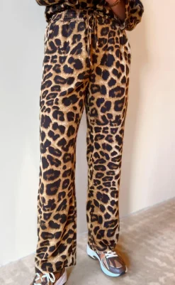 Online Bukser - Ida - Leopard Bukser & Jeans