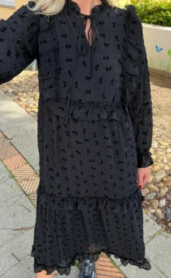 Online Kjole - Elina - Black Bows Kjoler