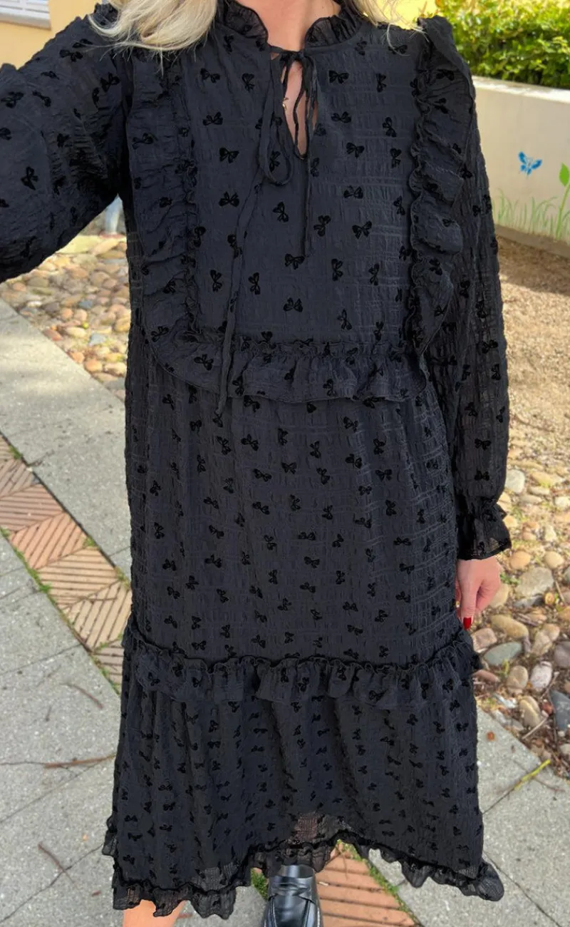 Online Kjole - Elina - Black Bows Kjoler