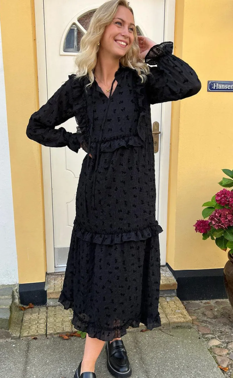 Online Kjole - Elina - Black Bows Kjoler