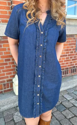 Online Kjole - Sophie - Denim Blue Kjoler