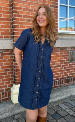 Online Kjole - Sophie - Denim Blue Kjoler