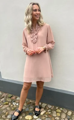 Clearance Kjole - Cami - Creme Kjoler