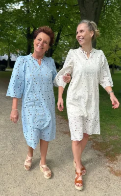 Best Kjole - Milla - Blue Lace Kjoler