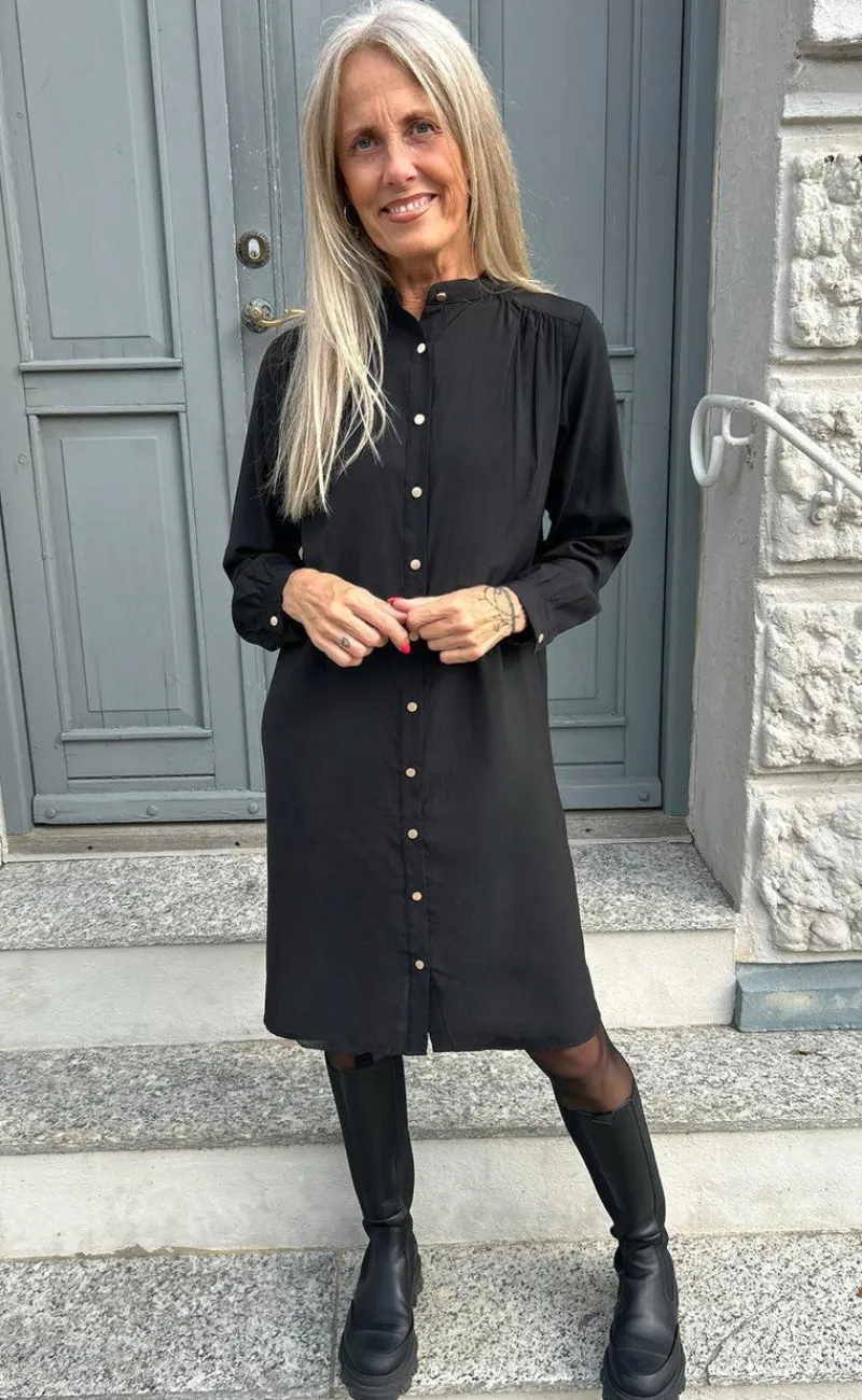 Clearance Kjole - Tina - Black Kjoler