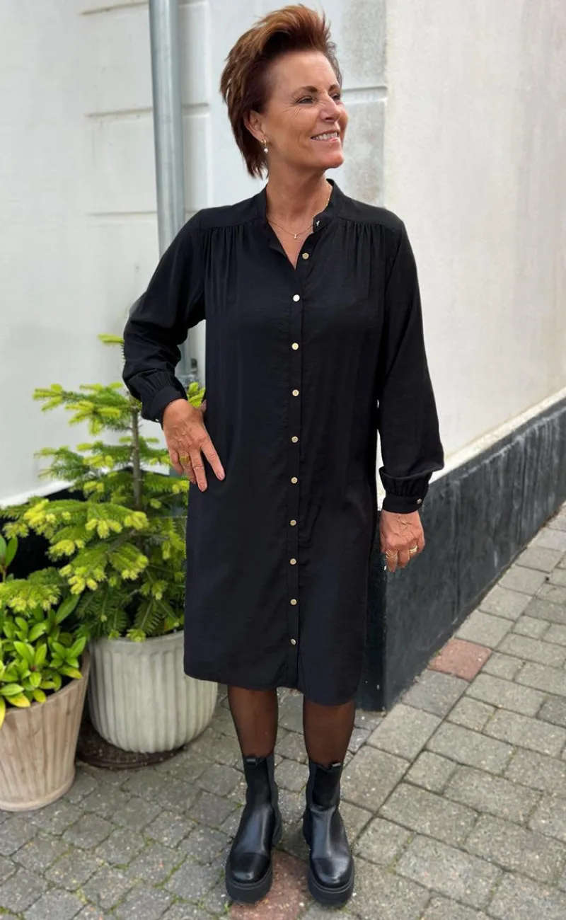 Clearance Kjole - Tina - Black Kjoler