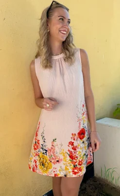 Discount Kjole - Silja - Dreamy Flower Kjoler