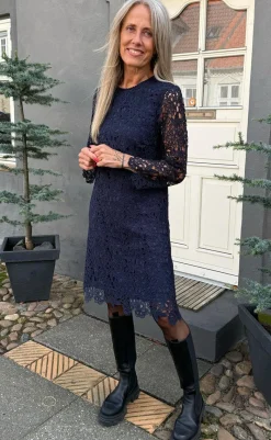 Kjole - Mira - Navy Blue Kjoler