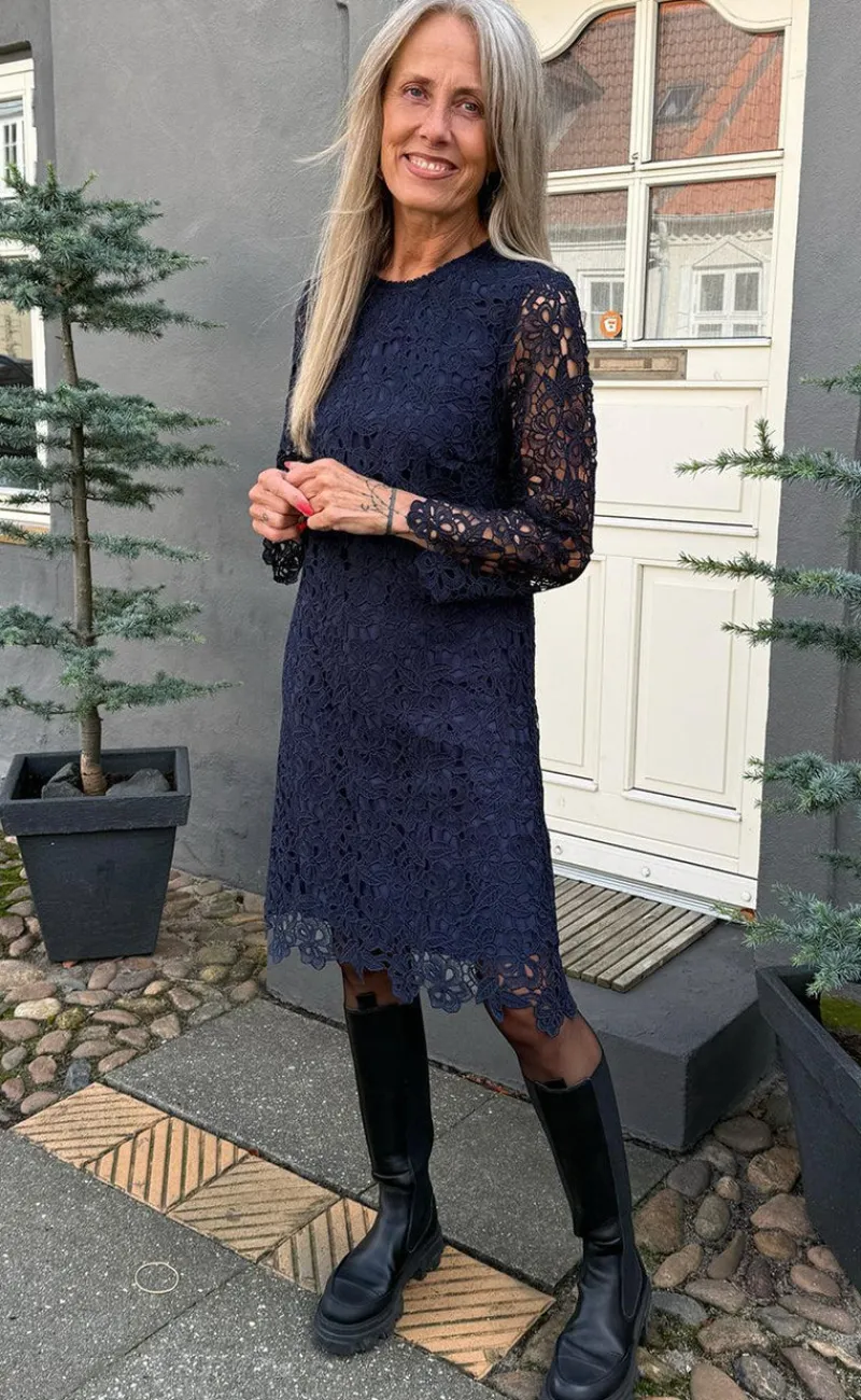 Kjole - Mira - Navy Blue Kjoler