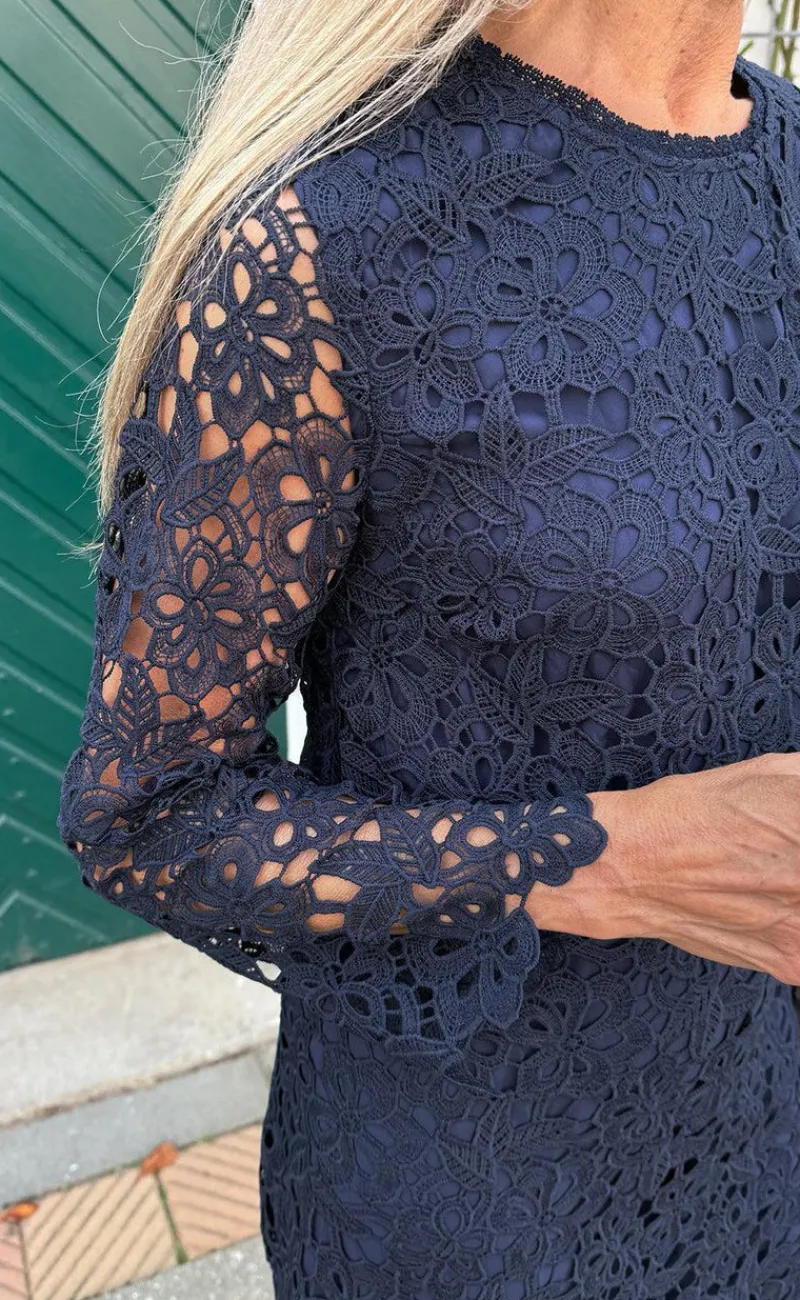 Kjole - Mira - Navy Blue Kjoler