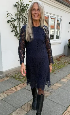 Kjole - Mira - Navy Blue Kjoler