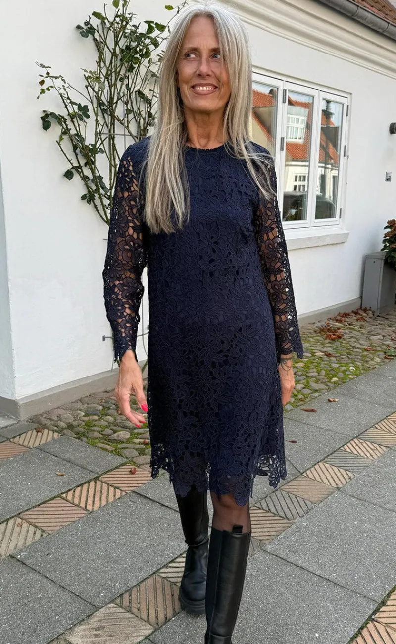 Kjole - Mira - Navy Blue Kjoler