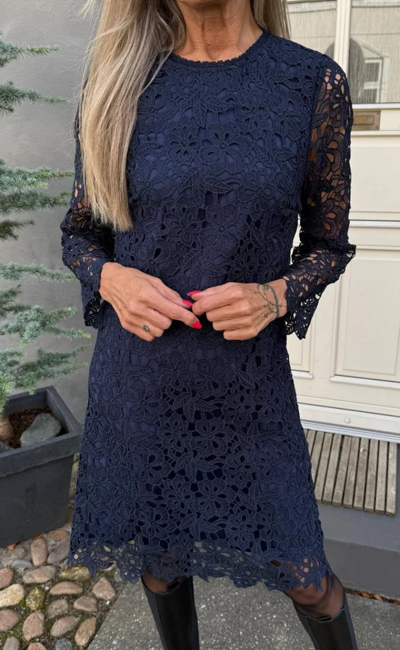 Kjole - Mira - Navy Blue Kjoler