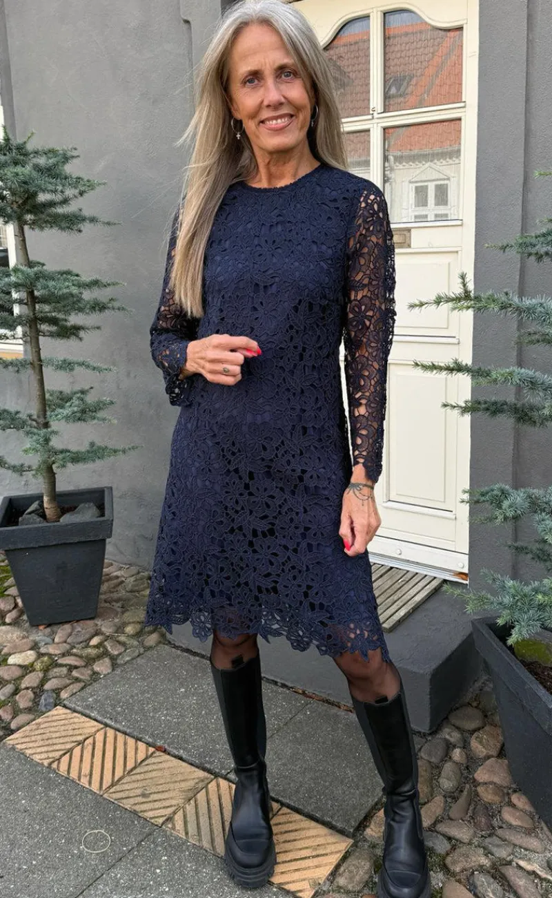 Kjole - Mira - Navy Blue Kjoler