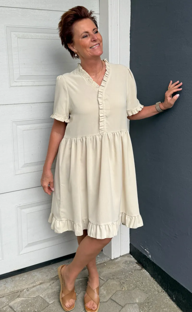 Kjole - Catja Summer - Beige Kjoler