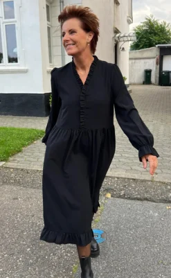 Kjole - Catja - Black Kjoler